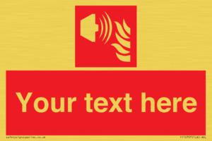 Custom Fire: Fire alarm sounder